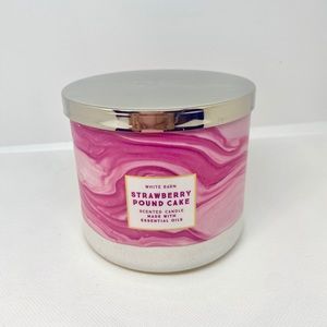 Strawberry Pound Cake Candle
